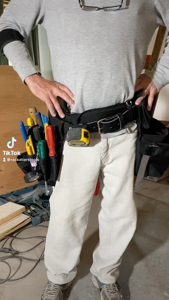 The Ultimate Electrician's 'Max Comfort Tool Belt' by Boulder Bag
