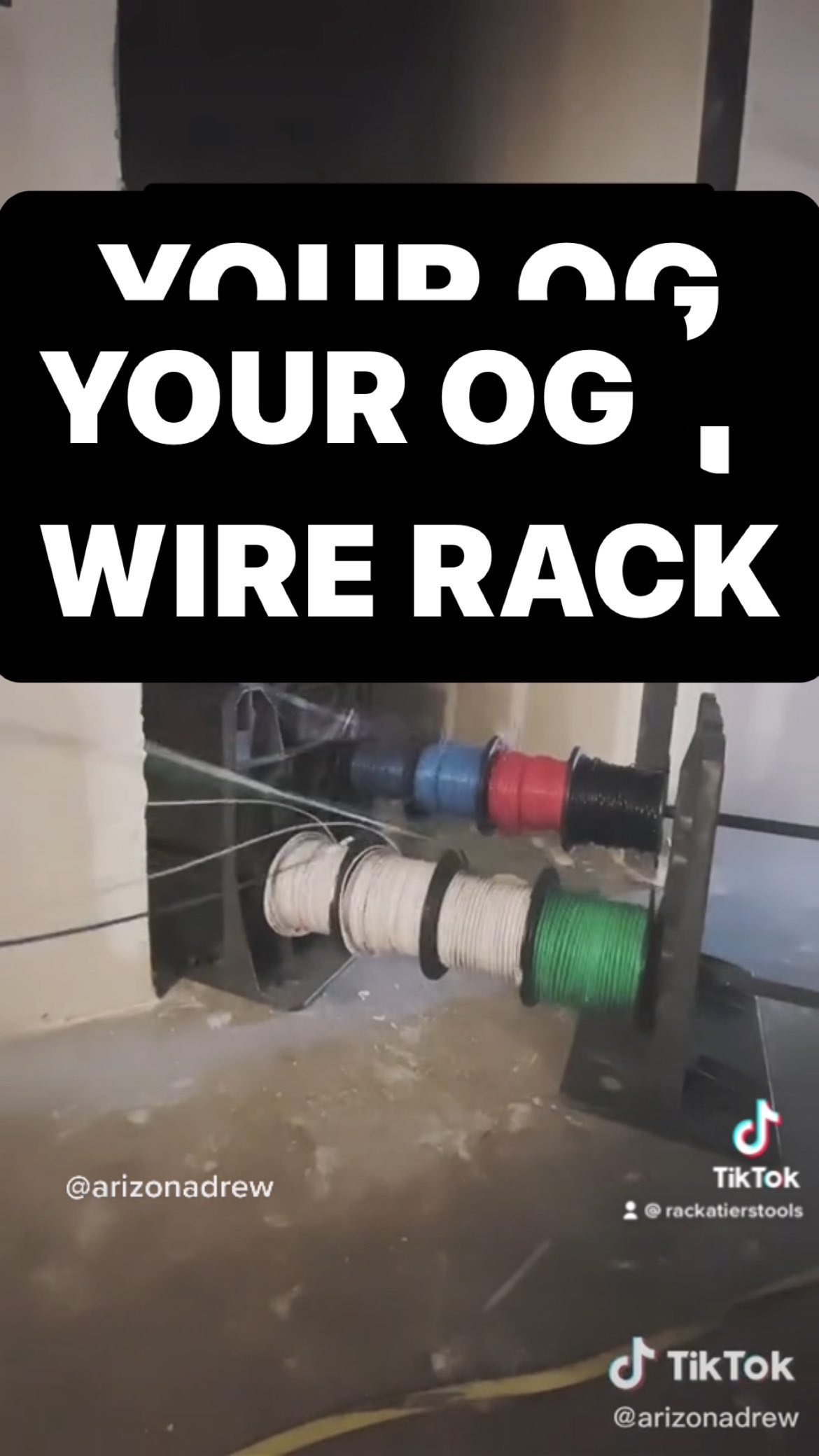 Rack-A-Tiers Wire Dispenser - Rack-A-Tiers