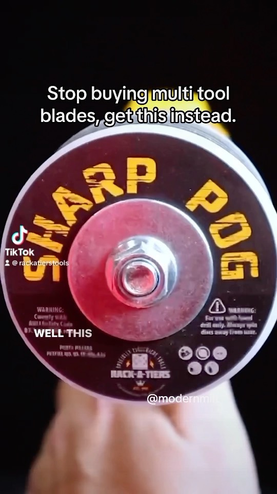 Sharp Pog: Oscillating Saw Blade Sharpener