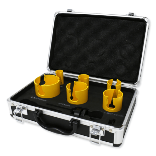 Carbide Tipped Hole Saw Kit RackATiers