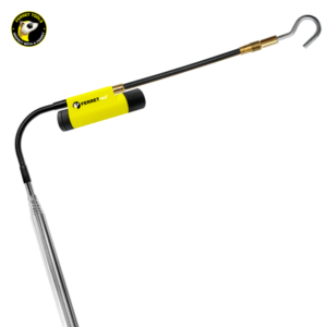 Ferret pro wireless inspection camera attached for a wire fish tape