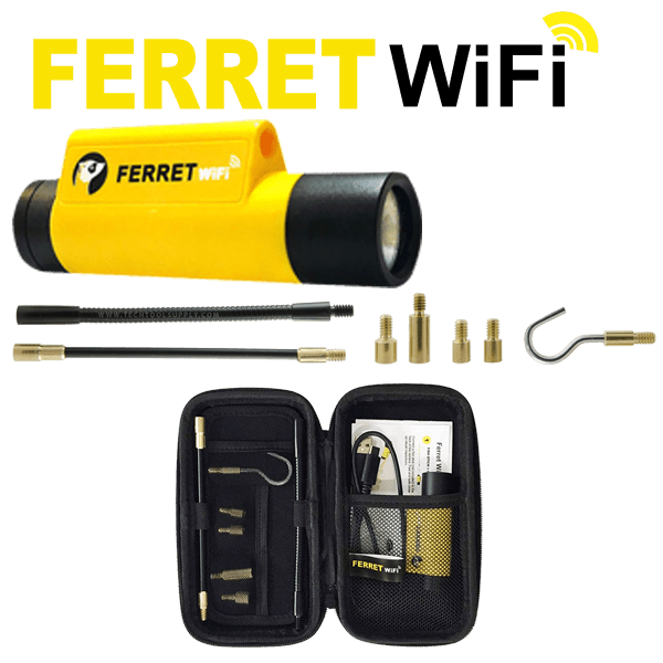 Ferret WiFi Multi-Award Winning Inspection Camera Rack-A-Tiers Since  1995