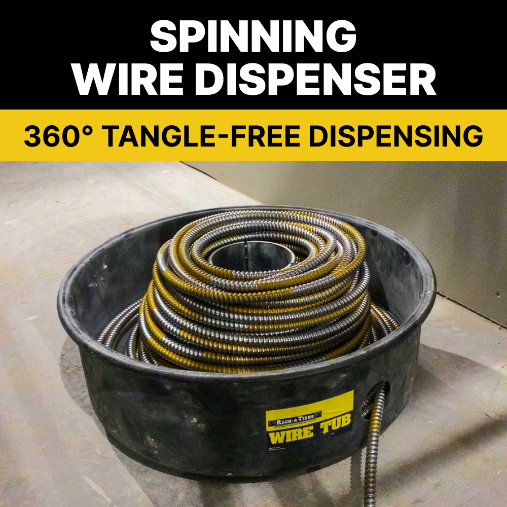 Rack-A-Tiers Wire Dispenser | Best Wire & Cable