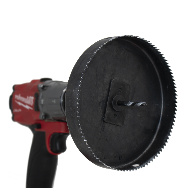 Drill Dust Collector Disston Dust Bowl For Hole Saws - Keeps Your Workspace Clean While Drilling Sawzall Blades
