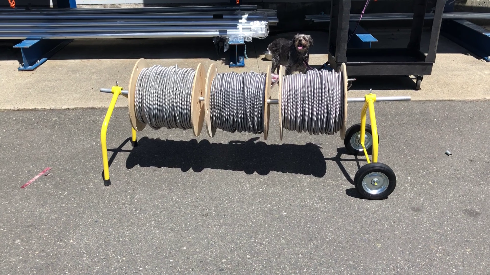 Wire Spool Racks, 866-328-5066