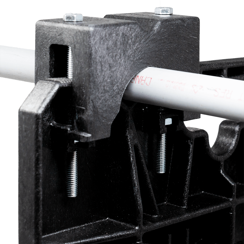 Racky Pipe Clamp - Rack-A-Tiers Since 1995