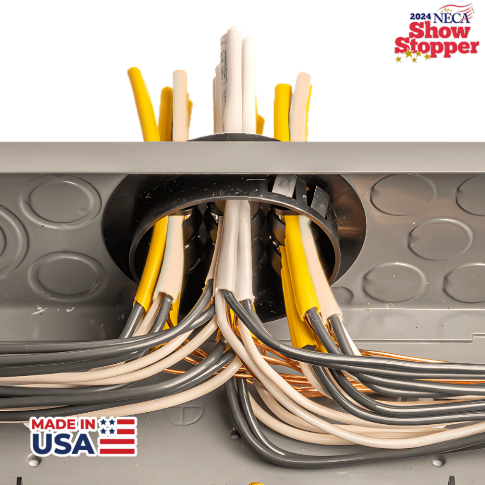 エルゴラ m92199000573 Wire Waffle - Multiple NM Cable Connector - Rack-A-Tiers