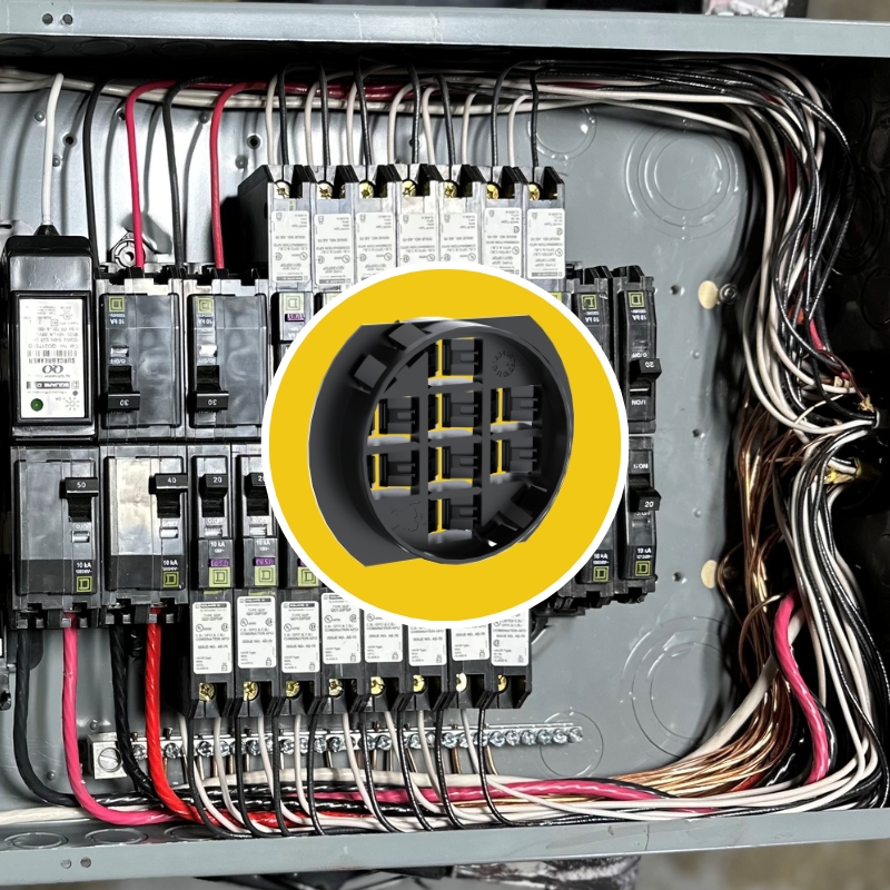 ココ2DL Tom 2-Way NMSC Connectors - Rack-A-Tiers Since 1995