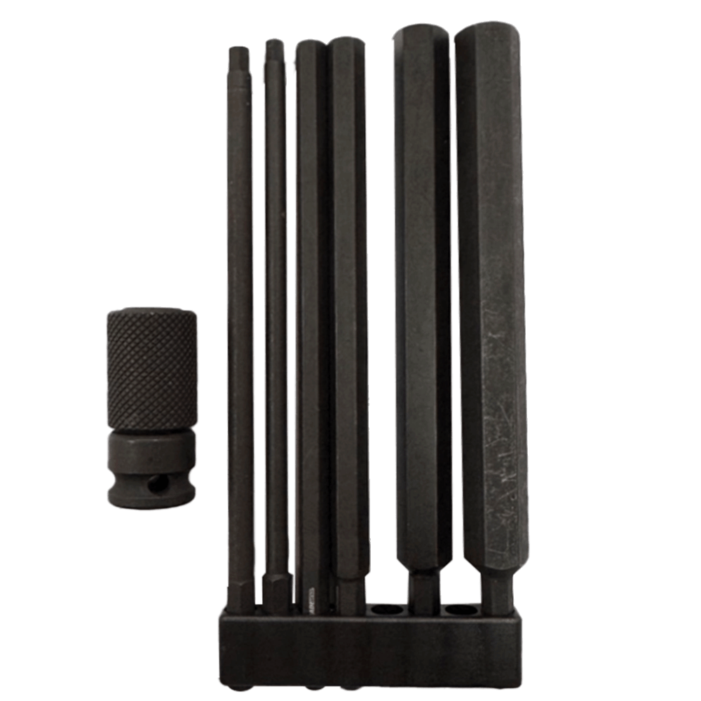 Allen Head 7 Piece Driver Bit Kit - Rack-A-Tiers