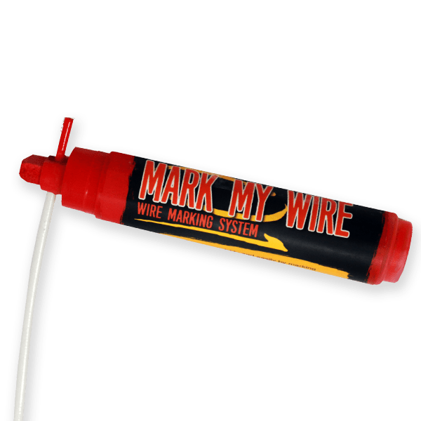 Product image for RAT 52484 MARK MY WIRE MULTI COLOR KIT RD/BL/BK/WH